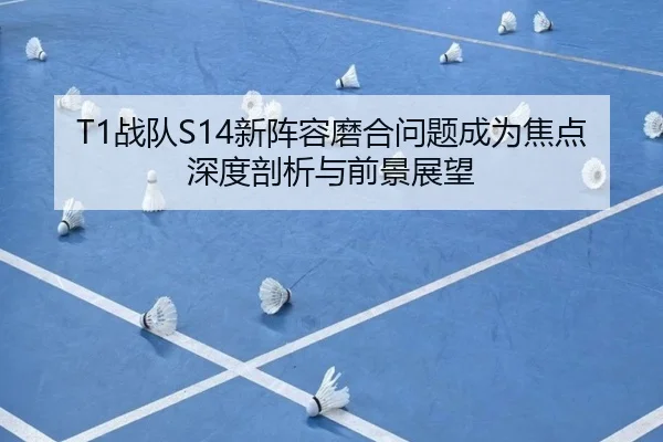 T1战队S14新阵容磨合问题成为焦点 深度剖析与前景展望